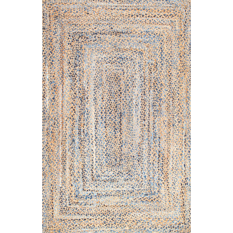 Destrie HandBraided Denim Blue Area Rug & Reviews AllModern